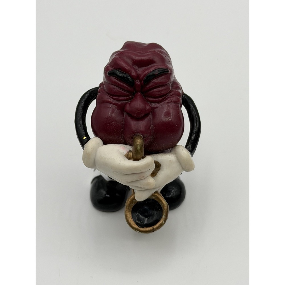 Vintage 1987 California Raisins band saxophone figure 2.5"